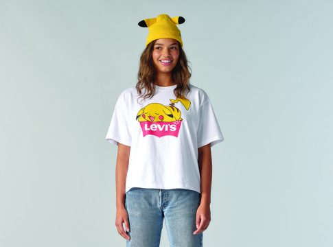 A marca Pokémon lançou coleção em parceria com a Levi's®