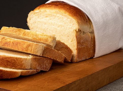 Loaf of Japanese milk bread