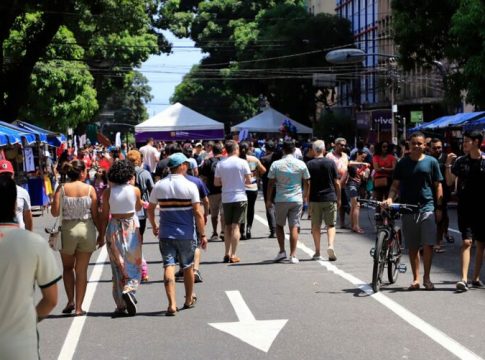 Avenida Cultural leva lazer para as ruas de Belém