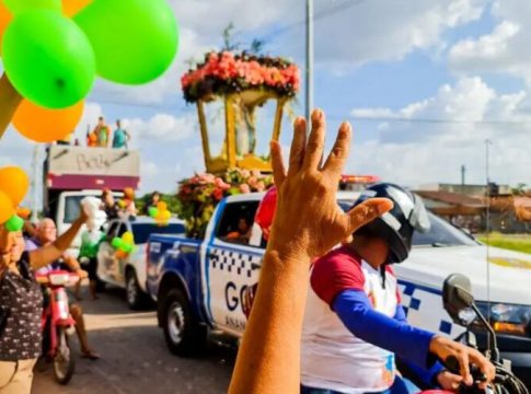 Ruas de Ananindeua lotam com romaria a N. Sra. das Graças