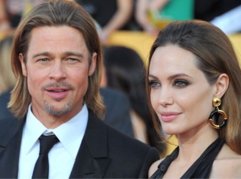 Angelina Jolie surge com hematomas após briga com Brad Pitt