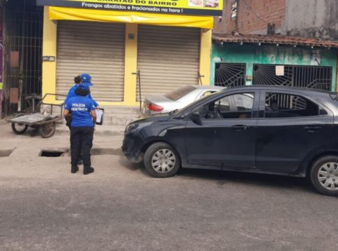 Homem é morto dentro de carro em Belém. Veja o vídeo!