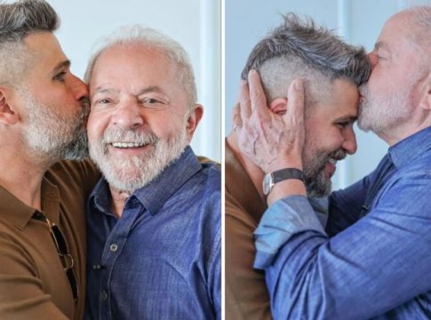 Bruno Gagliasso compartilha vídeo com Lula: 'meu presidente'