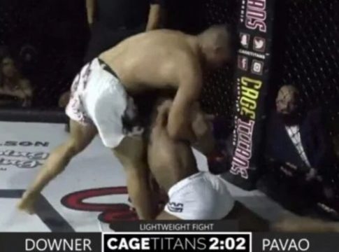 Vídeo: lutador quebra braço de adversário e barulho é ouvido