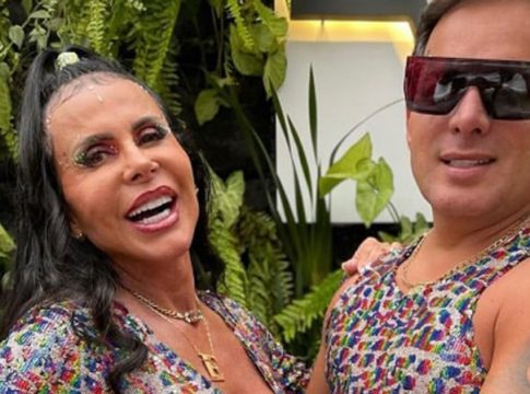 Marido de Gretchen mostra antes e depois da
harmonização 