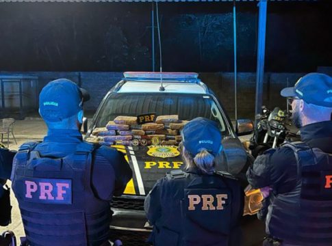 Polícia Rodoviária apreende 16 kg de maconha, em Santarém/PA