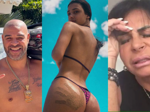 Relacionamento de neta de Gretchen com Adriano irrita a avó
