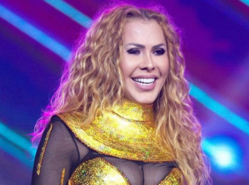 Professora de Joelma revela segredo da cantora no Faustão