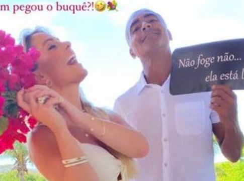 Após barraco, modelo descobre duas namoradas de Romário