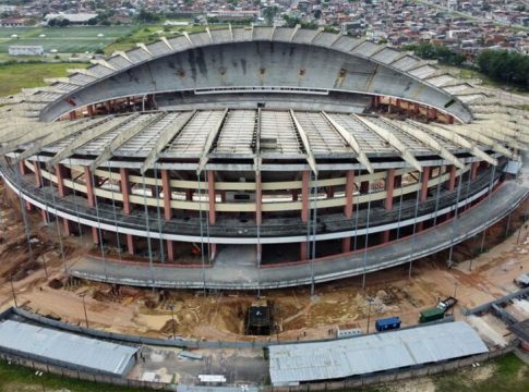 O estádio será reaberto em março, num Re-Pa. Foto: Divulgação O estádio será reaberto em março, num Re-Pa. Foto: Divulgação