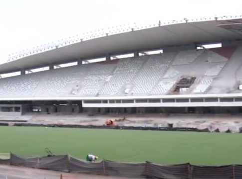 Por dentro do Mangueirão: veja o novo vestiário do estádio
