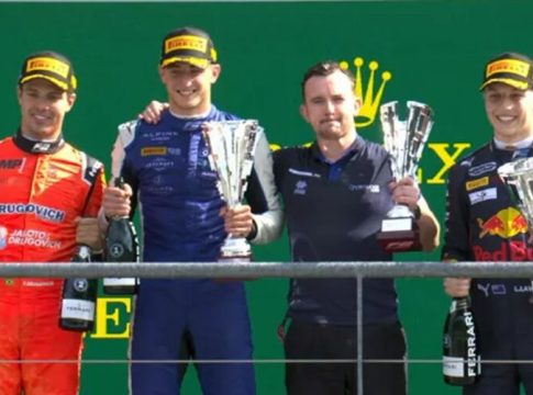 F2: Drugovich é 2º na Bélgica e amplia vantagem na liderança