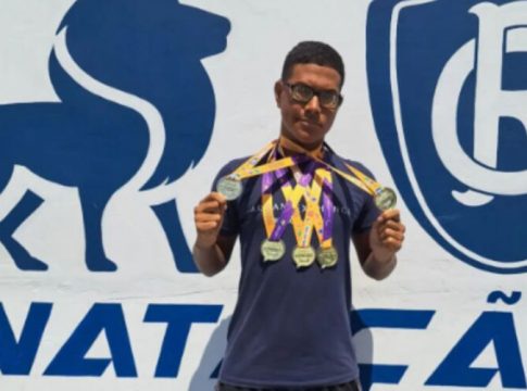 Paraense leva cinco ouros nas Paralímpiadas Escolares