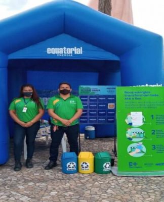 Posto de coleta de resíduos recicláveis é reativado em Belém