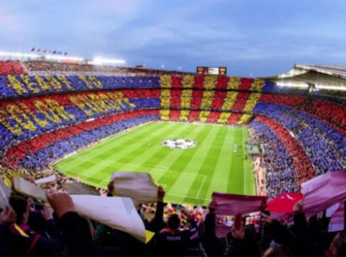 Vídeo: Barcelona X City fazem jogo beneficente no Camp Nou