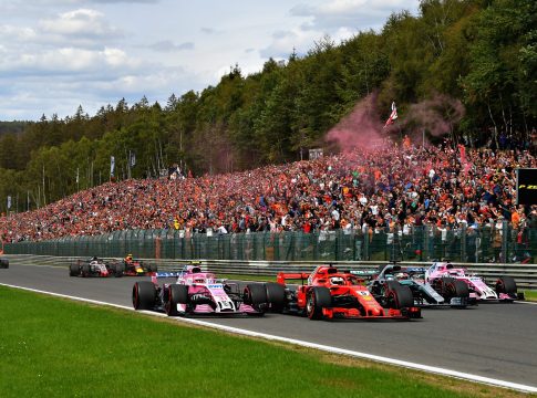 A F1 volta a Spa-Francorchamps neste final de semana. Foto: Divulgação