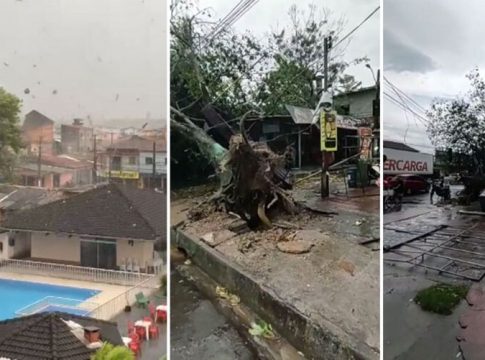 Quase 100 casas são atingidas por ventania em Ananindeua