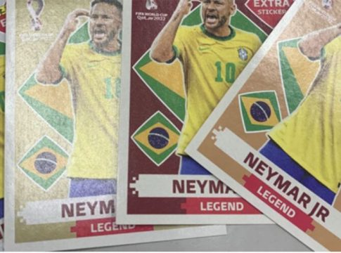 Figurinha rara de Neymar custa uma "fortuna". Saiba quanto!