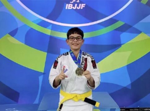 Menino paraense é bronze no Sul-americano de Jiu-jitsu