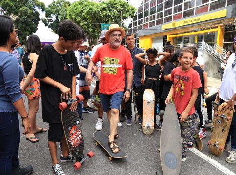 A iniciativa visa levar o acesso à cultura e lazer, de maneira gratuita, para a população de vários bairros. Foto: Agência Belém
