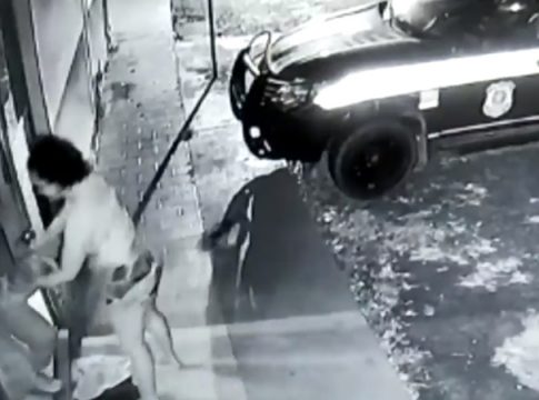 Vídeo: agente da PRF salva bebê engasgado com leite