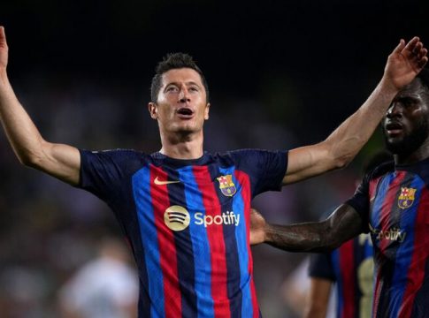 Champions tem goleada no Liverpool e show de  Lewandowski