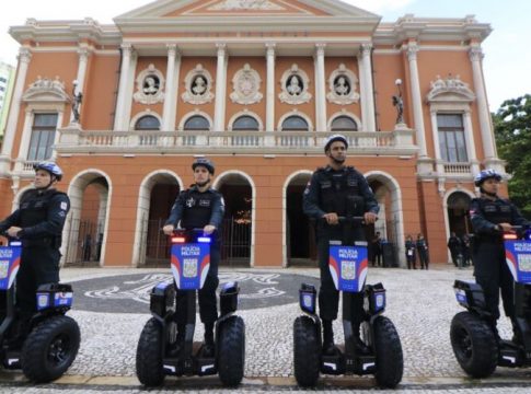 PM ganha veículos elétricos para combater o crime