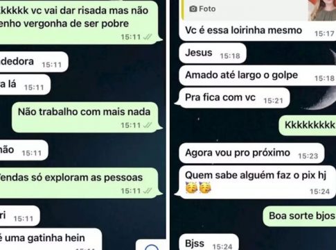 Bandido deixa golpe do Pix de lado para flertar com a vítima