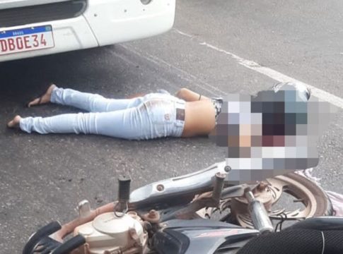 Motociclista morre ao fazer ultrapassagem na BR-316