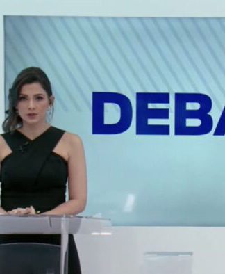 Vídeo: jornalista passa mal e desmaia em debate eleitoral