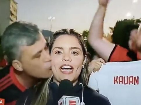 Repórter fala sobre assédio sofrido de torcedor do Flamengo