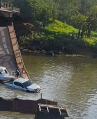 Queda de ponte na BR-319 deixa mortos e desaparecidos no AM