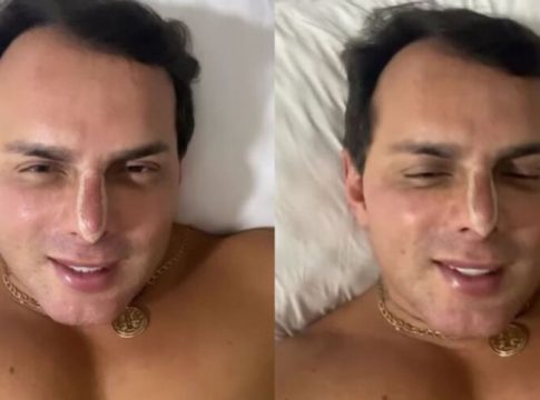 Marido de Gretchen chora ao ver resultado de harmonização