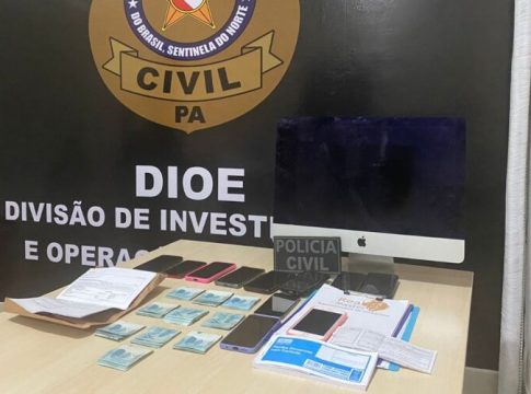 Grupo acusado de estelionato é preso em Belém