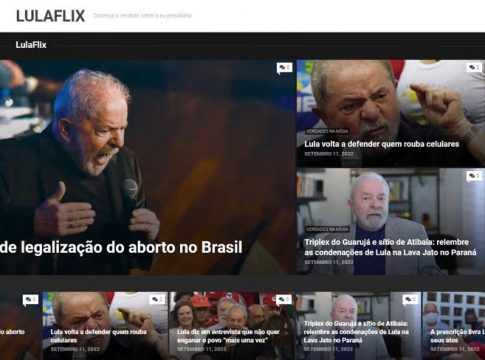 Campanha de Lula aciona TSE para tirar do ar "LulaFlix"