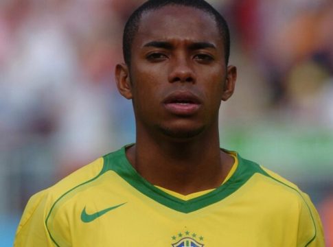 Robinho foi preso na noite desta quinta-feira (21) após o STJ (Superior Tribunal de Justiça) homologar o pedido da Justiça italiana para que o ex-jogador cumpra a pena de 9 anos de prisão no Brasil Foto: Divulgação