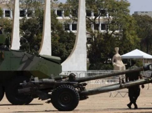 STF usa barreira antidrone contra invasões no 7 de Setembro