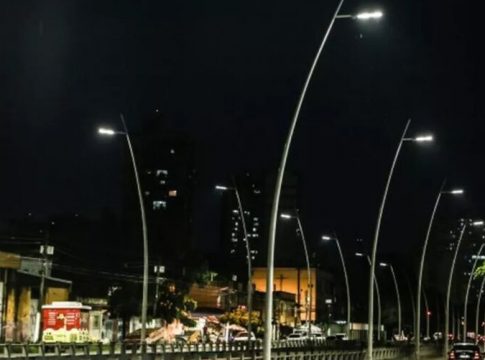 Belém: 90 mil pontos de iluminação serão modernizados