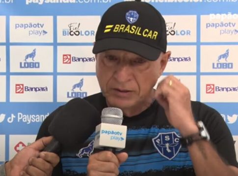 Márcio Fernandes se culpa pela eliminação do Paysandu