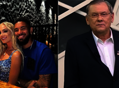 Douglas Luiz detona Milton Neves sobre post de namorada 