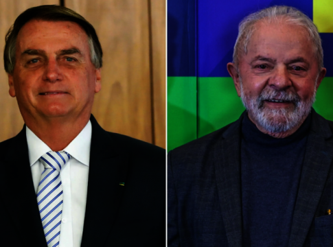 Ipespe: Lula tem 45% no 1º turno contra 35% de Bolsonaro