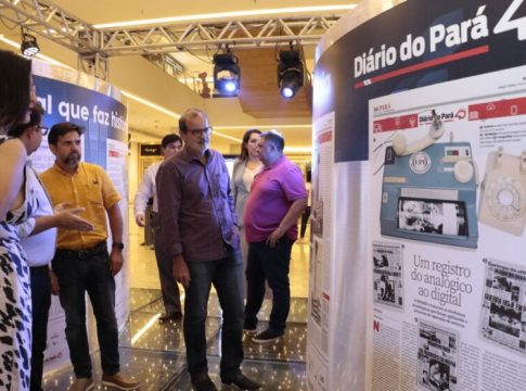 Exposição
destaca os 40 anos de história do DIÁRIO