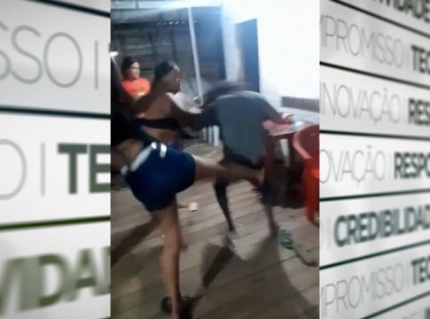 Vídeo: suspeito de assédio leva "pisa" de mulheres no PA