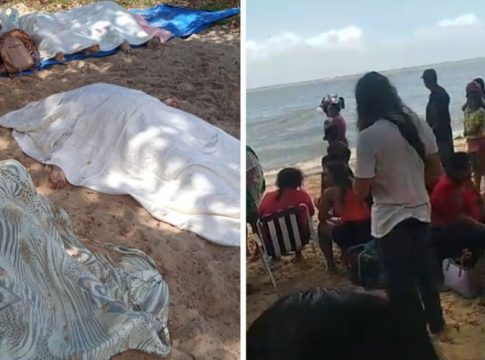 Vídeo: Corpos das vítimas são transportados para o Marajó