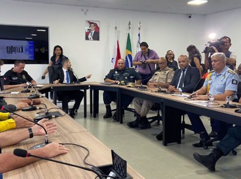 Segup apresenta esquema de segurança para o 1º turno