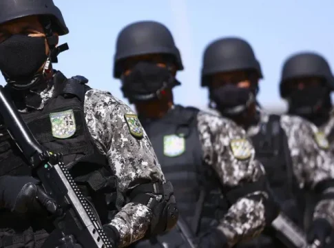 A Força Nacional de Segurança Pública vai permanecer mais 60 dias, a contar desta segunda-feira (18) até 15 de fevereiro de 2024  Foto: Marcelo Camargo/Agência Brasil
