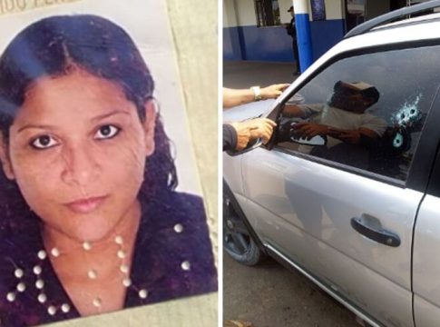 Vídeo: mulher morre após dupla atirar contra família