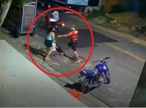 Ladrão mira na cabeça de criança durante assalto em Belém