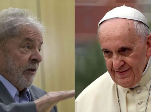 O papa Francisco disse em entrevista ao jornal espanhol ABC que o processo que levou o presidente eleito, Luiz Inácio Lula da Silva (PT), à prisão em 2018 começou por causa de uma fake news. Foto: Divulgação