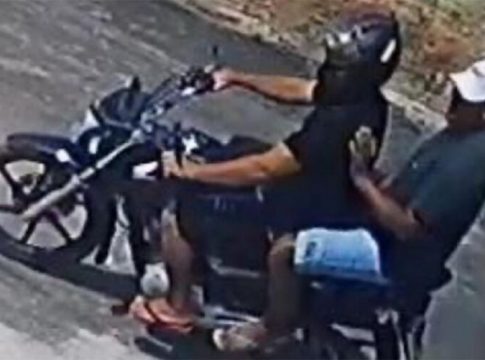 Imagens mostram dois suspeitos de assassinato em Castanhal